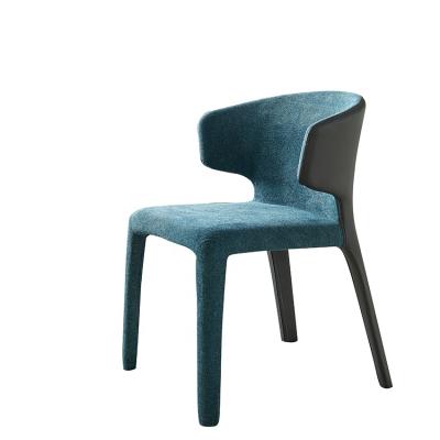 China PU Convertible Single Chair For Dining Room Fabric Metal Frame Living Room Furniture for sale