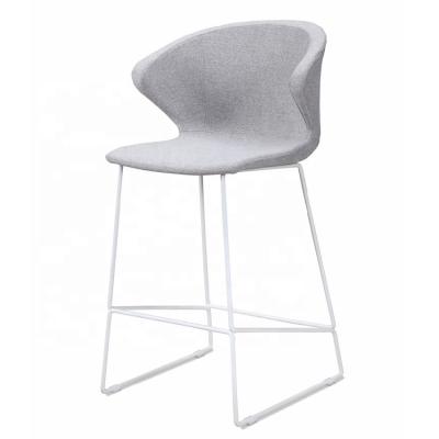 China Modern Leather Taburete Chair Bar Stool Counter Modern Leather Umpire Chair For Restaurant Cafe And Bar for sale