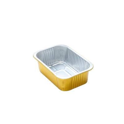 China Hot Selling Cheap Food Grade Disposable 930ml Aluminum Foil Baking Pan Bakeware Food Storage Containers for sale