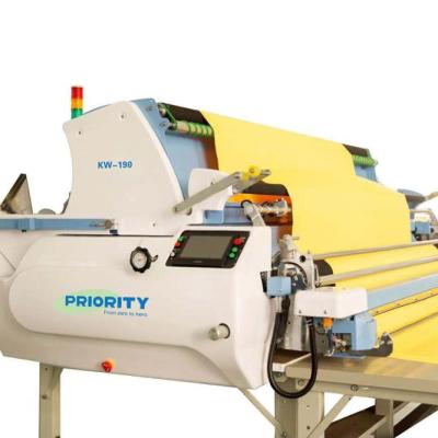 China Automatic fabric spreading machine for knit and woven fabric KW-190/210 for sale