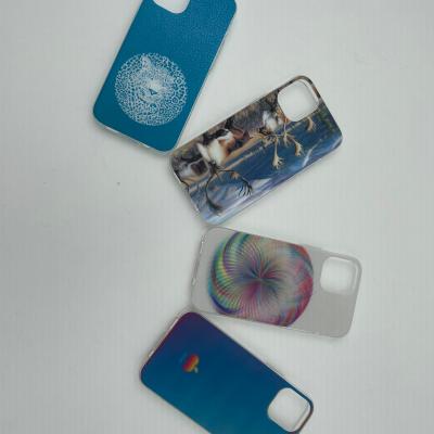 China Shockproof Soft Transparent Clear Acrylic TPU Cell Phone Case For iPhone 12 13 Cell Phone Case for sale