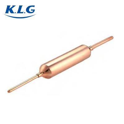 China Car Refrigerator Spare Parts R134a Refrigerant Copper Filter Dryer And Strainer for sale