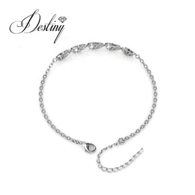 China Free Luxury High Quality Destiny Jewelery Sweet Loves Bracelet, Jewelry Bangles, Bangle Lead and Nickel Free Delicate Crystals for sale