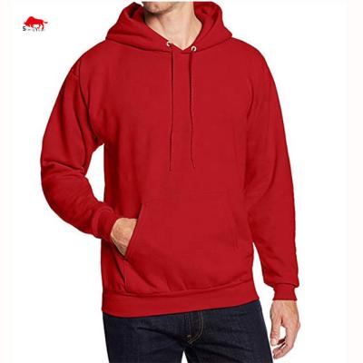 China Anti-Wrinkle Factory Wholesale Mens Sports Custom Logo Blank Hoodie for sale