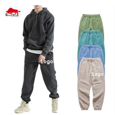 China New Style Anti-Wrinkle Polyester Cotton Men's Joggers Custom Solid Color Mens Sweatpants Wholesale Men's Joggers for sale