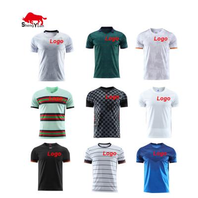 China OEM Sports Style Latest Design Custom Plain Wholesale Soccer Jersey Football Shirt Team Men Soccer Wear for sale