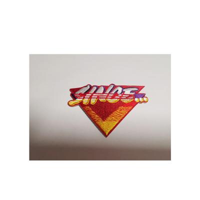 China 3D Wholesales Custom Embroidery Badge Embroidery Patches for sale