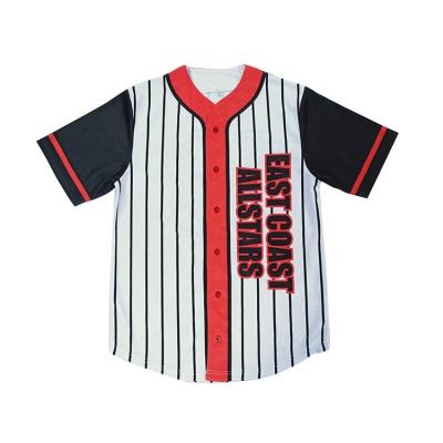 China Wholesale Style Breathable Mesh Fabric Baseball Uniform Fashion Sports for sale