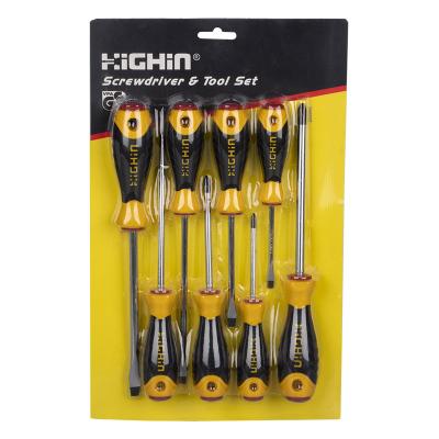 China Household Tool Kit 8 Pieces Screwdriver Sets Multifunctional Professional Hand Screwdriver Tools for sale