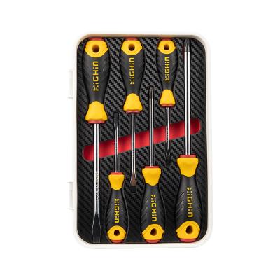 China Polypropylene Hardware DIY Tools 6pcs Professional Magnetic Screwdriver Tool Kit for sale