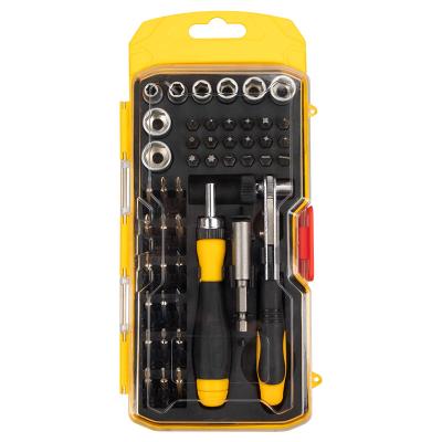 China 47 Piece Ratchet Screwdriver Bit Set Professional Tool Kit HYZ02947 for sale