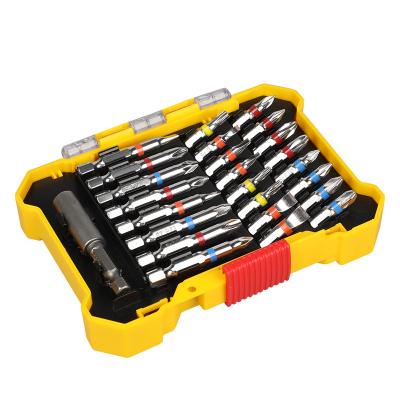 China 25 in 1 screwdriver bit set HYZ02925 Screwdriver Bit, Magnetic Bit Extension Bar for sale