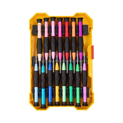 China Mobile Phone Repair Tool Kit 15 Pieces Professional Repair Tool Cell Phone Tools Screwdriver Precision Hand Tool Kit Precision Screwdriver for sale