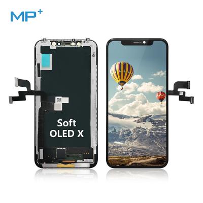 China Sells Wholesale Soft Oled LCD For Iphone X Display LCD Screen For Iphone X Soft OLED X Screen Replacement for sale