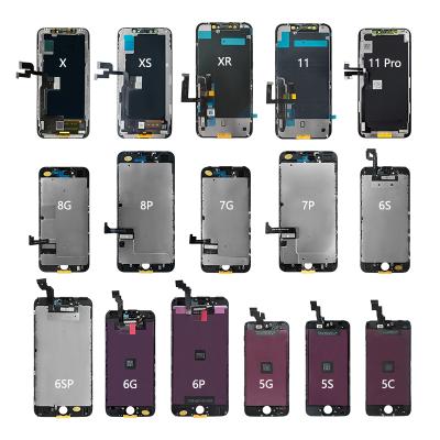 China Best price original iphone 6s 7 8 X 11 display for iphone 6 7 8 X XS XR 11 display lcd screen replacement for iphone 6 screen 7 8 X XS max XR 11 for sale