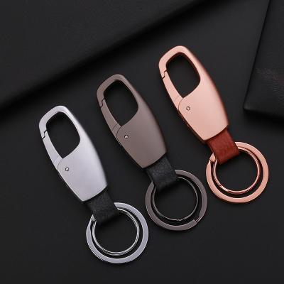 China 2022 Customs Modern Promotional Business Luxury Car Office Gift Holder Metal Label Key Key Chain Chain for sale