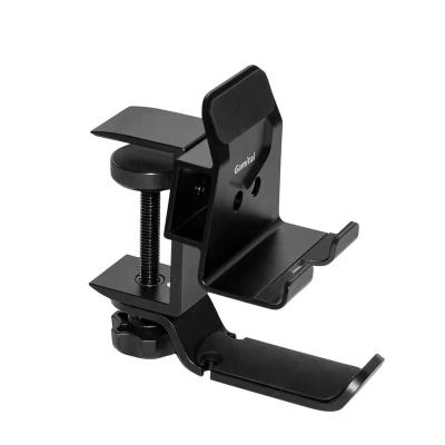 China Indoor China Wholesale Gaming Accessories Headphone Mount Aluminum Headphone Stand With Desk Cup Holder For Sell for sale