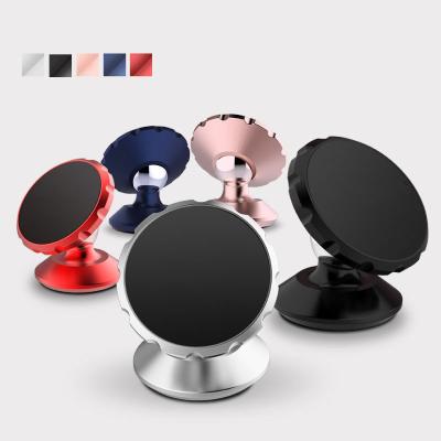 China Strong Magnetic 360 Degree Rotation Adjustable Car Phone Holder For All Phones Magnet Car Mount for sale