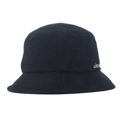 China Custom Embroidery Logo Wide Brim Bucket Hat Fashion Bucket Hat Image 2021 Unisex Adult Hat For Woman for sale