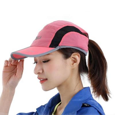 China breathable & Summer Waterproof Mesh Polyester Light LED Foldable Sun Visor Hats And Sports Cycling Cycling Hats for sale