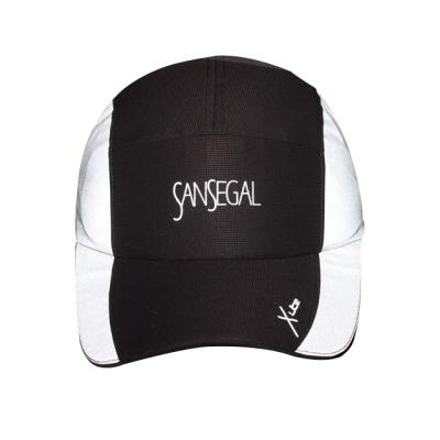 China JOINT Reflective Black City Cloth Sports Hat Running Hat for sale