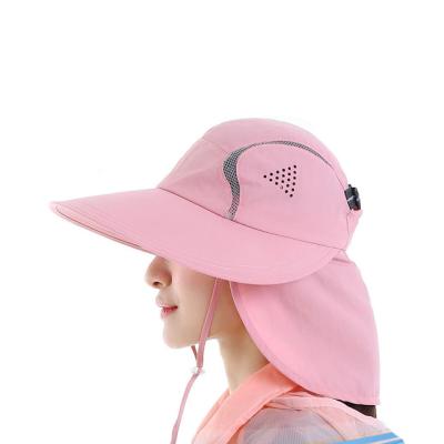 China breathable & Waterproof Outdoor Wide Brim Protective Fishing Hat UV Bucket Hat for sale