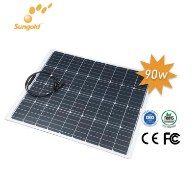 China High Quality 450W Semi-Flexible Bendable Solar Panels For Home Use Customized Solar Panel for sale