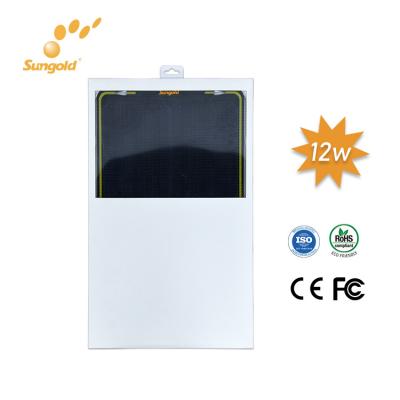 China 12V Car Net Charging Solar Panel Monocrystalline Monocrystalline Car Boat Battery Charger A Grade Bifacial Solar Cells for sale