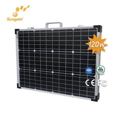 China New Product 60w Portable Folding Solar Panel Folding Solar Panel for sale