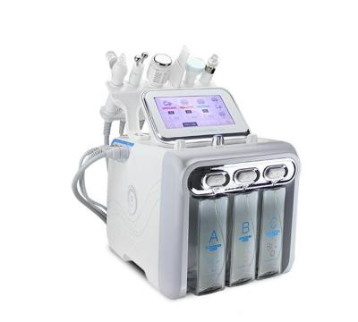 China Tiny Hydraulic Facial Clean Skin Removal Blackhead Facial Skin Lifting Machine Weight Loss Super Bubble h2o2 Machine for sale