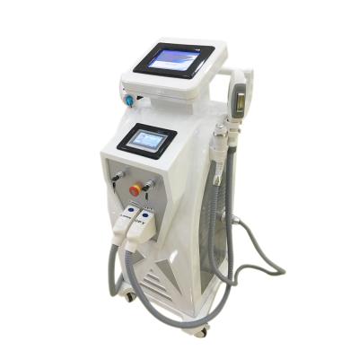 China Pigment removal 3 in 1 hair removal machine single shr ND yag laser q switch tattoo removal machine for sale