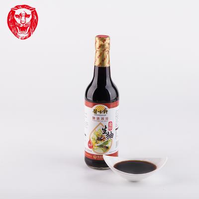 China Chinese Style Cold Dish Restaurant Bottle Light Soy Seasoning Sauce High Quality Premium Manufacturer for sale