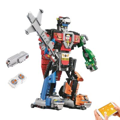 China KING 15037 Creative RC APP DIY Building Brick MOLD Toys Motorized Robot Model Intelligent Robotic Assembly Building Blocks For Kids DIY Bricks for sale