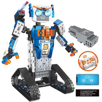 China Technic building toy FC9002 APP programming RC robot building blocks creator smart robot remote control bricks electric toys for sale