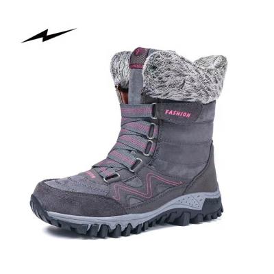 China Fashion Trend Midi Boot Warm Outdoor Shoe Waterproof Rubber Snow Boots for sale