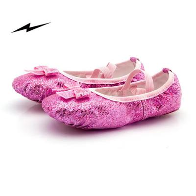 China Good Quality Professional Children's Dance Shoes Professional Children's Dance Shoes Princess Baby Girls Dance Shoes Soft Bottom Ballet Shoes for sale