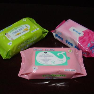 China Hotels High Speed ​​Baby Wet Wipes Production Line , Wet Baby Wipes Machine for sale