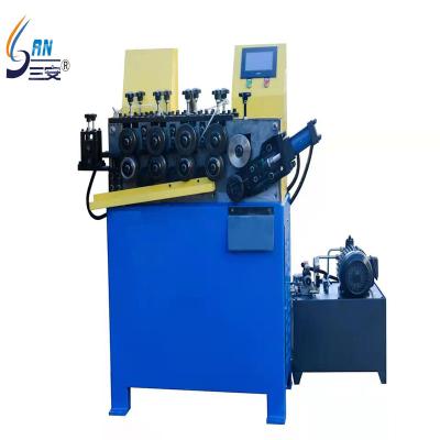 China Packaging Machinery Industry Paper Drum Circle Paper Rolling Machine / Steel Lock Ring Making Machine for sale