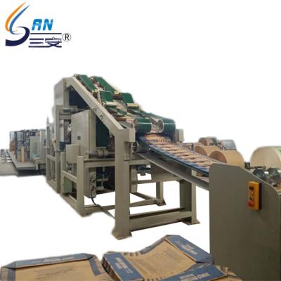 China Packaging Industry Fully Automatic Square Bottom Paper Bag Production Line Competitive Price for sale