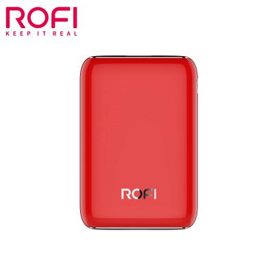 China Mobile Fast Charging Support ROFI Power Bank 10000 mAh With Gift Box for sale