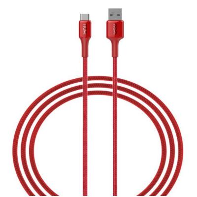 China 4mm Cable Diameter USB A To Type C Nylon Braided USB Cable Fast Charging Data Charger Cable For Smartphone Wall Charger Chromebook Pixel for sale