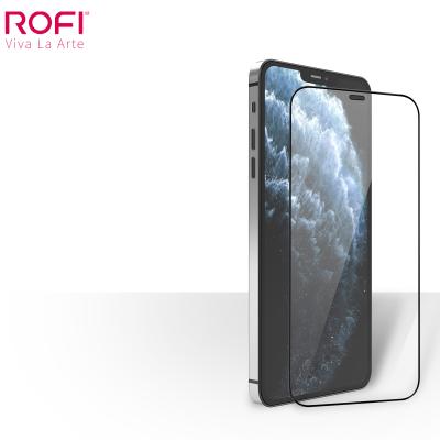 China Round Curved Edge Full Coverage 3D Mobile Phone HD Tempered Glass Screen Mobile Protector Film For iPhone 12 Samsung VIVO OPPO HUAWEI for sale