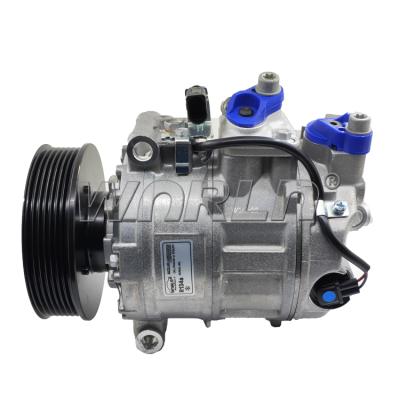 China Car Air Conditioner Compressor 3W0820803C AC Compressor For BENTLEY Continental GT 4.0T For PORSCHE For CAYENNE (92A) WXAA007 125MM for sale