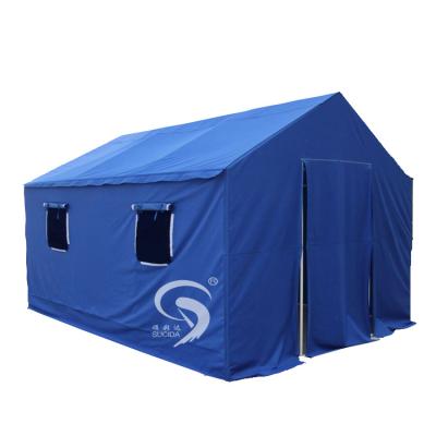 China High Quality Waterproof Cloth Waterproof/Sunshade/Windshield Easy Set Up Steel View Relief Disaster Tent for sale