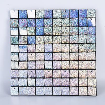 China To Wedding Backdrop Multi Color Hot Sale 3D Shimmer Sequin Wall Panel Shimmer Wall Anti-UV Banquet Event Party Mirror Sparkle Effect Mirror Sequin Wall for sale