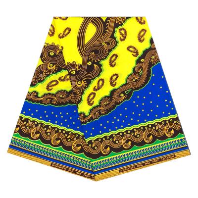 China Hot Selling Waterproof Java Print Fabric African Wax With 100%Polyester High Quality for sale