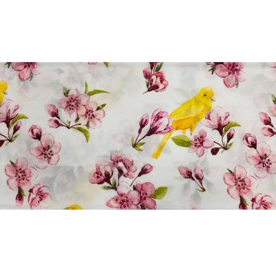 China New Design Memory Polyester Microfiber Floral Pattern Scatter Printing 100% Home Textile for sale