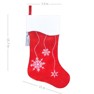 China Festival Decoration Selection Factory Price Christmas Stocking Tree Skirt Christmas Hat Crafts for sale