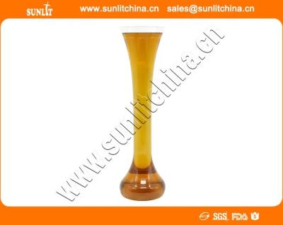 China Sustainable Ale Yard Glass Plastic Yard Glass Yard for sale