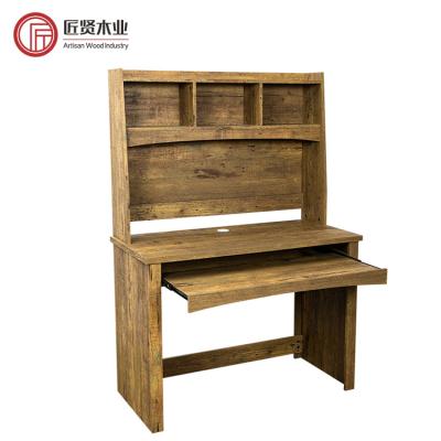 China Home Office Expandable Direct Custom Office Modern Factory Study Tables Modern Computer Desk With Shelves for sale